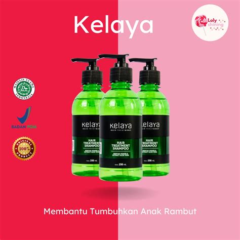 Jual Kelaya Hair Treatment Shampoo Ml Original Bpom