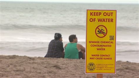 Beachgoers Urged Not To Enter Water After Rain In San Diego County