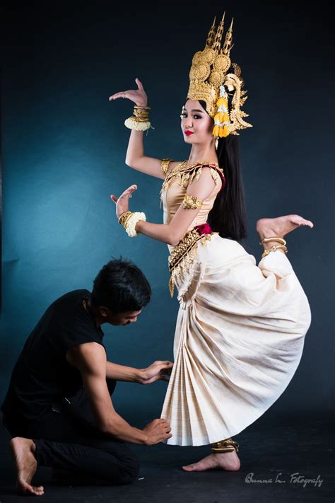 Apsara Dance Cambodian Dress Traditional Dance Anime