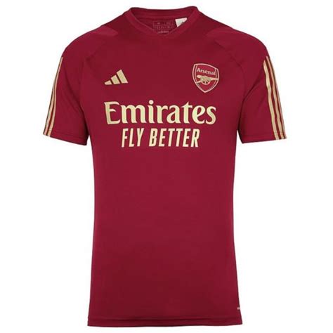 Latest Adidas Arsenal Red Training Jersey 2023 24 Worldwide Shipping