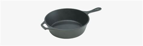 Lodge 12 Inch Seasoned Cast Iron Deep Skillet L10dsk3 376x338 PNG