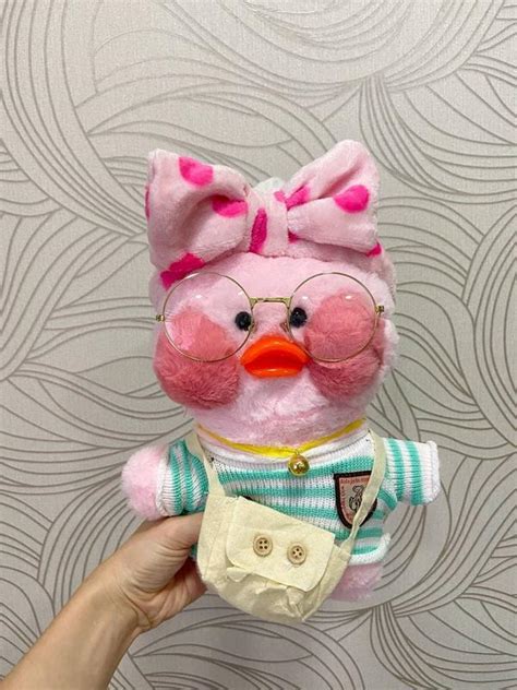 Розпродаж! хіт 2022! дитяча м'яка іграшка качка лалафанфан - качка ...