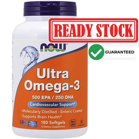 Jual Now Ultra Omega Fish Oil Epa Dha Cardiovascular