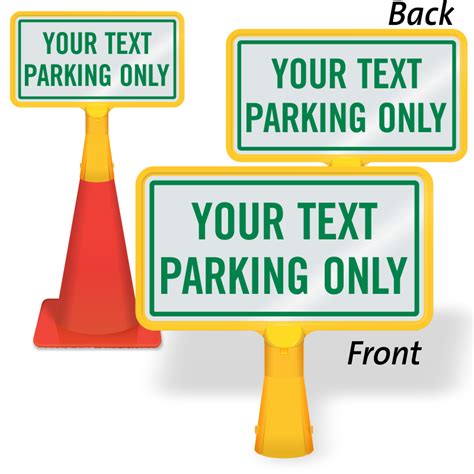 Custom Parking Signs | Custom Parking Lot Signs