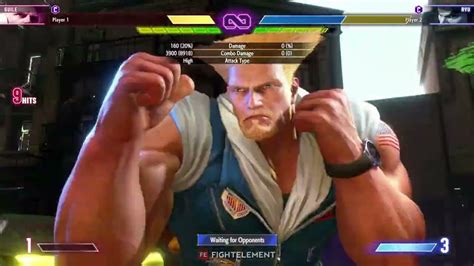 Sf Guile Kingslayer Combo Damage Hits Youtube