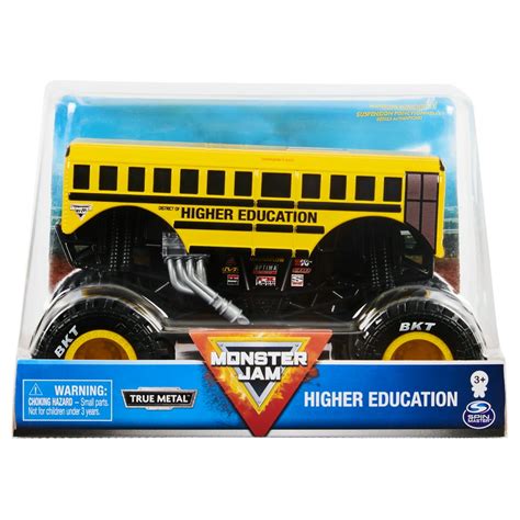 Monster Jam Official Higher Education Monster Truck Die Cast Vehicle 1 24 Scale