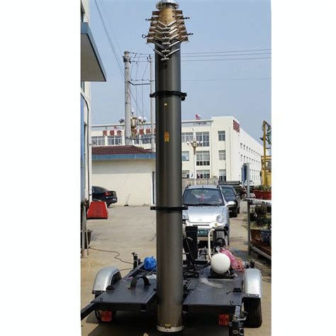 20m Telescoping Mast 30kg Payloads NR 3300 20000 30L Pneumatic