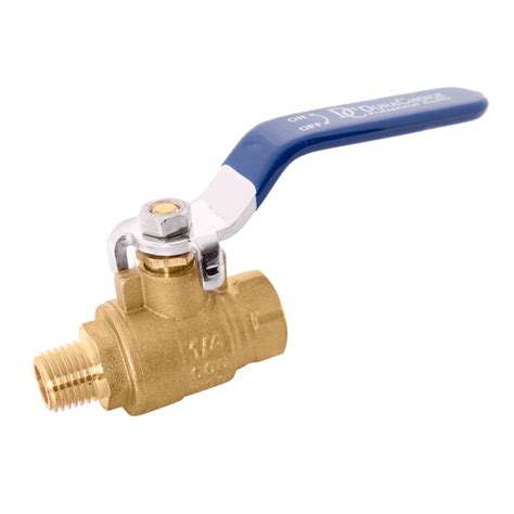 Brass Ball Valve Full Port Male X Female Npt Connections Wog