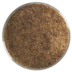 Bullseye Frit Sienna Fein 450g Transparent