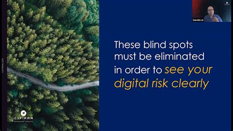 Cyfirma Webinar Managing Rising Digital Risk By Eliminating Blind Spots Youtube