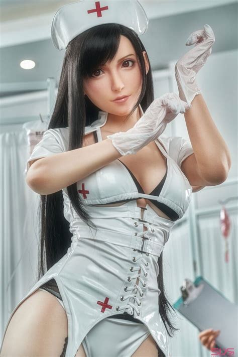 Game Lady Tifa Final Fantasy Tifa Cosplay Silicone Sex Doll 168cm 5ft6