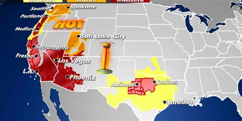 Heat Wave Continues Across Southwestern Us As Temperatures To Hit