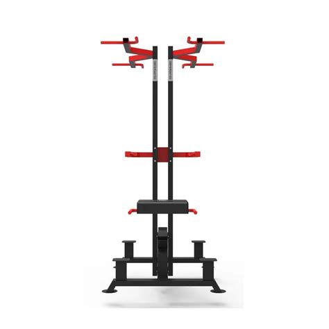 Assisted chin up/pull up bar tower home gym machine