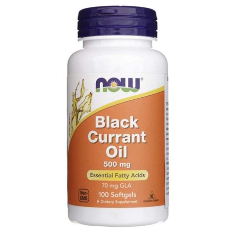 Now Foods Olej Z Czarnej Porzeczki Black Currant Oil