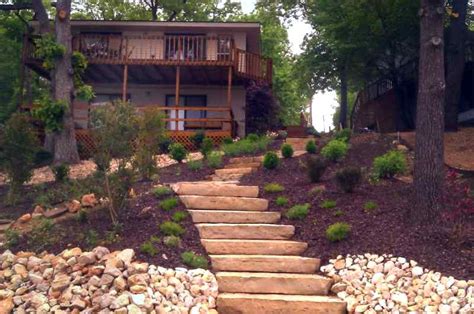 Stone Steps: Why Use Natural Stone for Landscape Steps On a Slope?