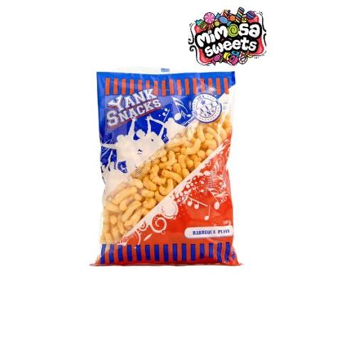 Yank Snacks Barbeque Puffs 100gx32 Instore Only MIMOSA SWEETS