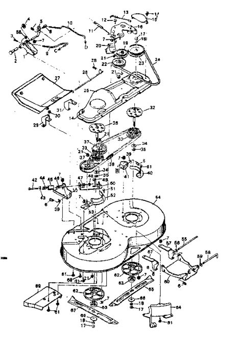 Craftsman Mower Parts Diagram Craftsman Riding Mower Mod