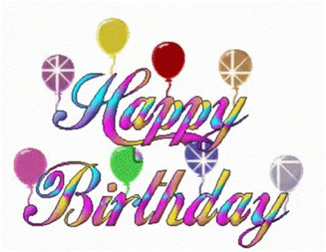 Animated Sparkling Happy Birthday Greetings 