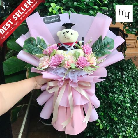 Jual READY STOCK BISA COD BUKET WISUDA GRADUATION BOUQUET BUKET