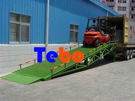 Dock Ramp Forklift Ramp Truck Ramp Dock Leveller From Tebo Company