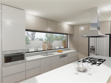 White kitchen design ideas kitchen interior design modern white modern ...