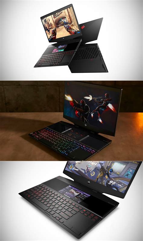 Up-close look at the world's first dual-screen gaming laptop ...