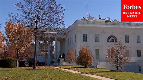 Watch White House Lowers Flags To Half Staff To Honor Late Former