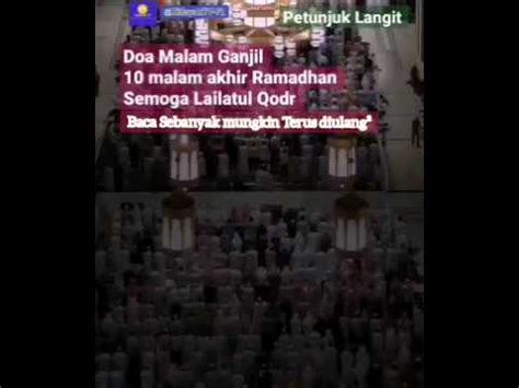 Doa Khusus Malam Lailatul Qodar Carilah Di Malam Ganjil Malam Di