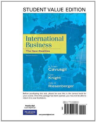 『international Business The New Realities Student Value 読書メーター