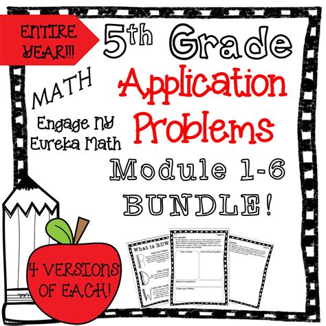 Th Grade Math Application Problems For The Entire Year Follows Engage