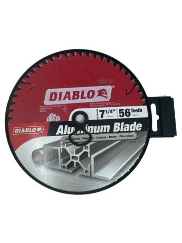 Diablo 7 1 4 X 56Tooth Thick Aluminum Cutting Saw Blade D0756N NEW