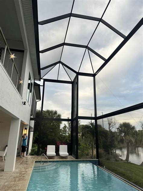 Cape Coral Fl Pool Enclosure And Lanai Screen Repair Fabri Tech