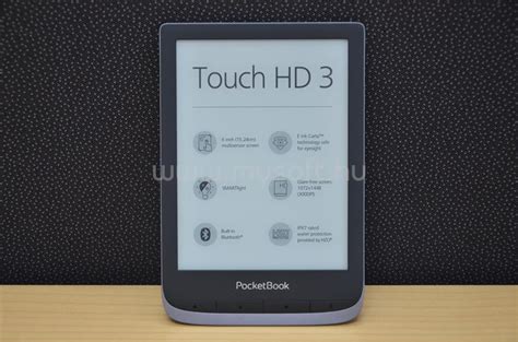 POCKETBOOK e-Reader - PB632 Touch HD 3 (metálszürke, 6", Cpu: Dual-Core ...
