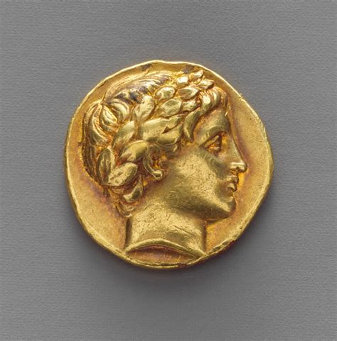 Gold Stater Period Early Hellenistic Date Ca 3232315 Bc