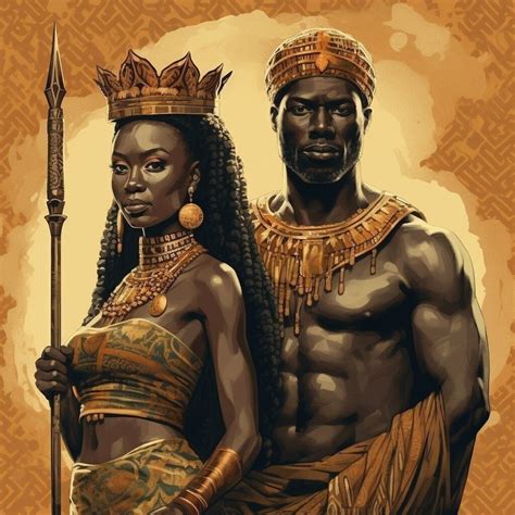 African King And Queen Classic Edition 1 Etsy