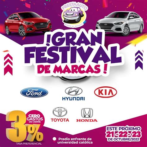 Festival De Marcas 2022 By PrestaAuto En San Pedro Sula Honduras