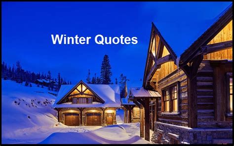 Motivational Winter Quotes And Sayings - TIS Quotes