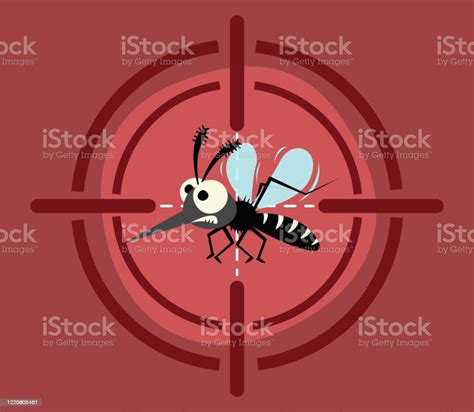 Signaling Mosquito Target Mosquitoes Control Concept Vector