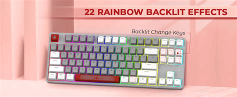 AJAZZ AK Gaming Mechanisch Toetsenbord TKL Hot Swappable Rode Schakelaar Toetsenbord