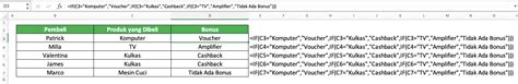 Rumus If Bertingkat Di Excel Fungsi Contoh Dan Cara Menggunakannya