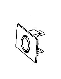 Lexus RX 350 Retainer, ultrasonic sensor, front center - 8934848040 ...