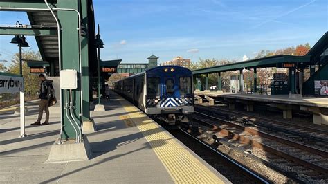 MTA Metro North Railroad Hudson Line Amtrak PM Rush Hour Action