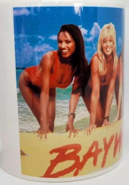 BAYWATCH BABES MUG Pamela Anderson Yasmine Bleeth Gena Lee Nolin Donna