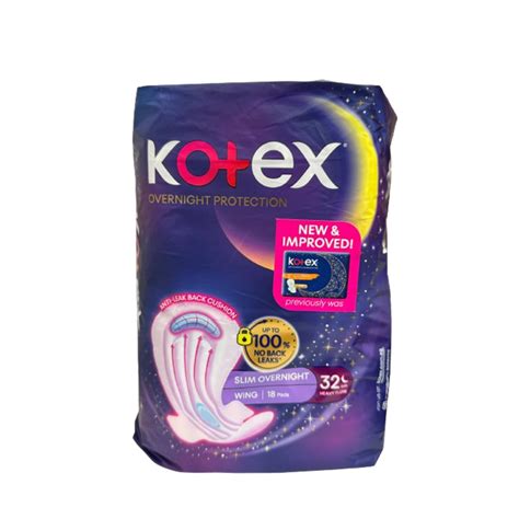 Bundle Of Kotex Soft Smooth Slim Overnight Pads Cm Cm Cm