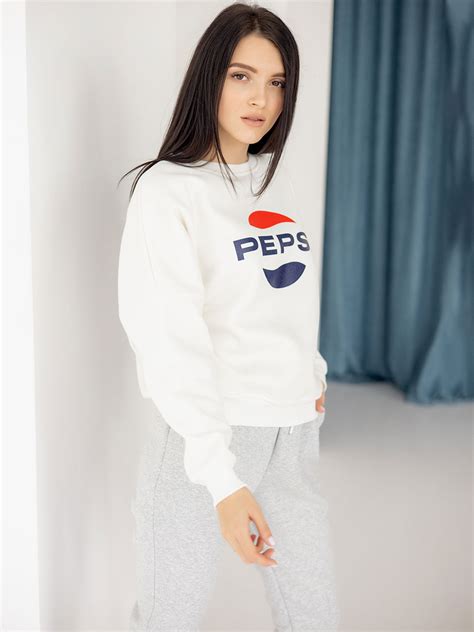 Модный свитшот с принтом PEPSI 3362 купить в Киеве, Украине: цена, фото