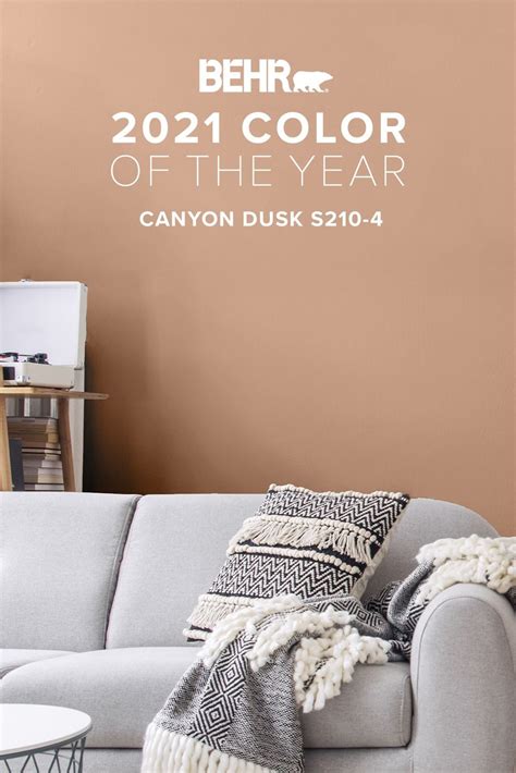 Behr® Paint 2021 Color Of The Year Canyon Dusk S210 4 Artofit