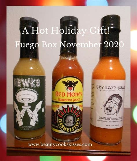 Hot Sauce Gift Why Not Beauty Cooks Kisses