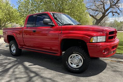 No Reserve 1998 Dodge Ram 2500 Laramie Slt Quad Cab Cummins 4x4 For