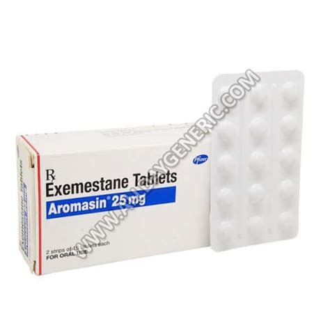 Aromasin 25 Mg Exemestane 25 Mg For Sale Cost Side Effects Dosege