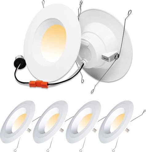 Jolux Inch Led Recessed Retrofit Downlight E Medium Screw Base